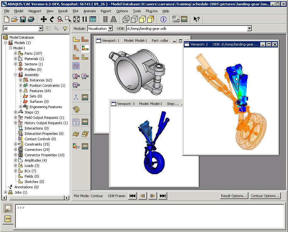 Abaqus/CAEのインターフェース