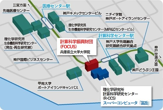 FOCUS Technical Center Accessmap