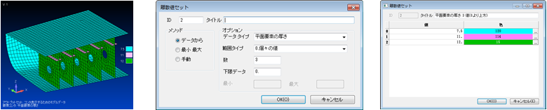 Femap離散値プロット