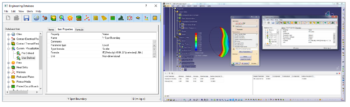 Simcenter FLOEFD 表示パラメータのカスタマイズ