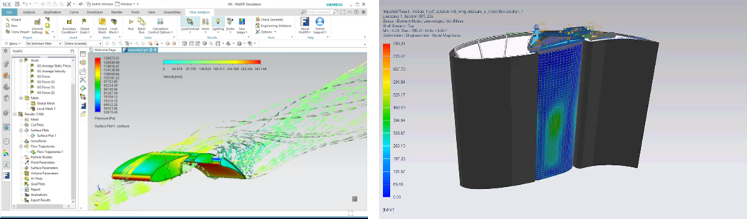 Simcenter FLOEFD v2019 Simcenter Motionへの力の出力